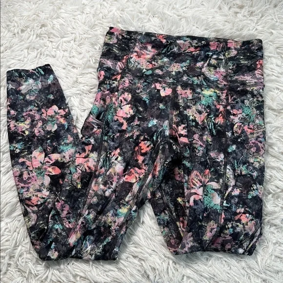 Lululemon Fast & Free 7/8 Tight II *Nulux 25" Dappled Daze Multi - Picture 1 of 6